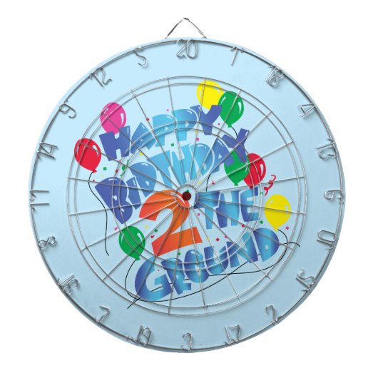 Jeu De Fléchettes Joyeux anniversaire (Devant)