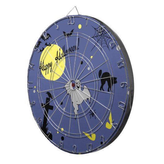 Jeu De Fléchettes Joyeux Halloween (Devant droit)