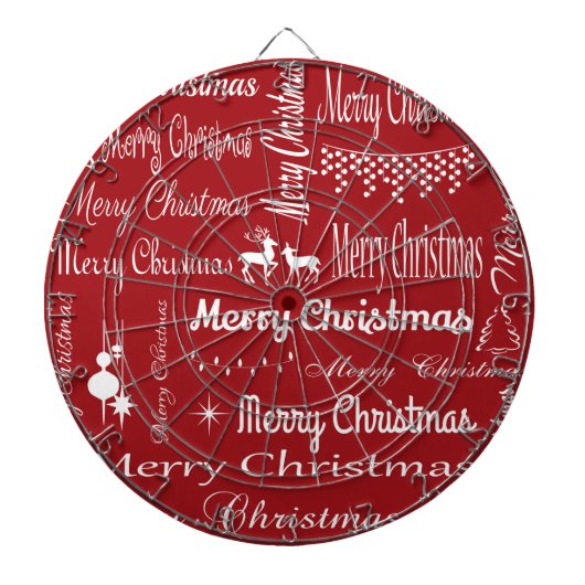 Jeu De Fléchettes Joyeux Noël (Devant)