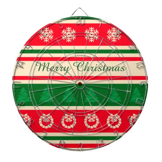 Jeu De Fléchettes Joyeux Noël (Devant)