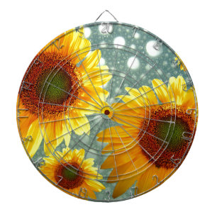Jeu De Fléchettes Joyeux tournesols mousseux