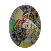 Jeu De Fléchettes Judaica Purim Esther Célébration Art Imprimer (Devant gauche)