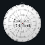 Jeu De Fléchettes Juste Un Vieux Panier<br><div class="desc">Juste un vieux panier. Texte amusant.</div>