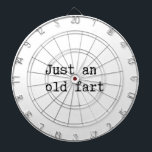 Jeu De Fléchettes Juste Un Vieux Panier<br><div class="desc">Juste un vieux panier. Texte amusant.</div>