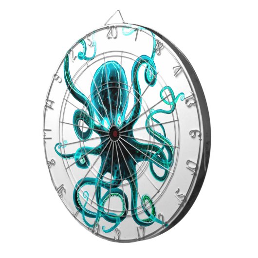 Jeu De Fléchettes Kraken_Aqua (Devant droit)