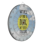 Jeu De Fléchettes La citation de colline de napoléon, "bonheur est (Devant gauche)