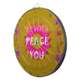 Jeu De Fléchettes La Paix Inspirante Soyez Avec Vous Design Vector A (Devant droit)