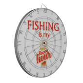 Jeu De Fléchettes La Pêche Est Mon Heureuse Heure (Devant gauche)