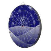 JEU DE FLÉCHETTES LA SCÈNE DE NEIGE D'HIVER (Devant droit)