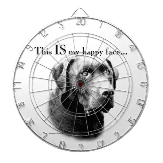 Jeu De Fléchettes Lab Happy Face (Devant)