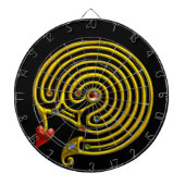 Jeu De Fléchettes LABYRINTHE OR HYPER, Noir (Devant)