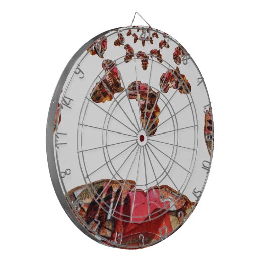 Jeu De Fléchettes L'Afrique en mouvement : Carte Kaleidoscope (Devant gauche)