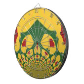 Jeu De Fléchettes L'amour à Rasta Couleurs : Coeurs de reggae (Devant droit)