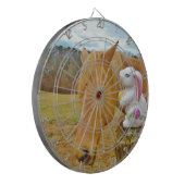 Jeu De Fléchettes Lapin blanc et cheval jaune blond (Devant gauche)