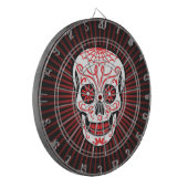 Jeu De Fléchettes le crâne de sucre a éclaté le noir (Devant gauche)