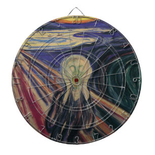 Jeu De Fléchettes Le cri d'Edvard Munch, l'expressionnisme Vintage