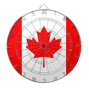 Jeu De Fléchettes Le drapeau canadien - souvenir du Canada