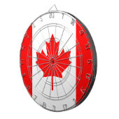 Jeu De Fléchettes Le drapeau canadien - souvenir du Canada (Devant droit)