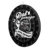 Jeu De Fléchettes Le Garage de papa apporte de la bière (Devant droit)