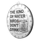 Jeu De Fléchettes Le genre d'oiseaux aquatiques ne boivent pas (Devant droit)