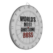 Jeu De Fléchettes Le patron le plus impressionnant du monde (Devant gauche)