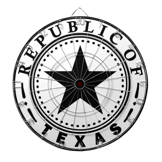 Jeu De Fléchettes Le Texas (République de joint du Texas) (Devant)