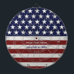 Jeu De Fléchettes Les Etats-Unis drapeau américain coutume<br><div class="desc">Le drapeau américain a inspiré - la cible rouge,  blanche et bleue patriotique personnalisée avec votre nom,  texte,  énonciation patriotique ou supprime juste le texte.  Montrez votre fierté des Etats-Unis quotidienne,  sur 4 juillet,  jour de Jour du Souvenir ou de vétéran avec cette conception patriotique impressionnante.</div>