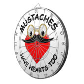 Jeu De Fléchettes Les moustaches ont aussi des coeurs (Devant droit)