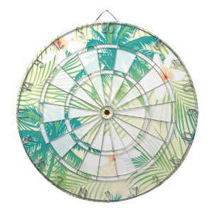 Jeu De Fléchettes Les palmiers tropicaux d'été