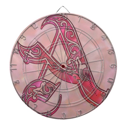 Jeu De Fléchettes Lettre A (Devant)