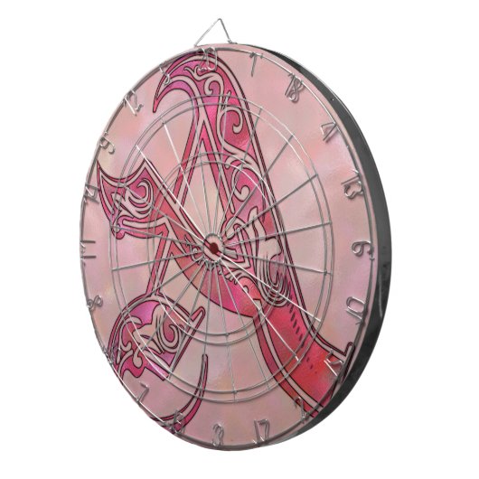 Jeu De Fléchettes Lettre A (Devant droit)