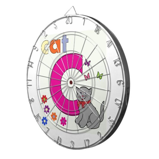 Jeu De Fléchettes Lettre cat C (Devant droit)