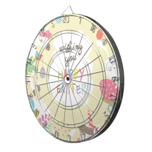 Jeu De Fléchettes licorne de pâques (Devant droit)