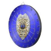 Jeu De Fléchettes Ligne bleue mince (Devant droit)