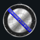 Jeu De Fléchettes Ligne bleue mince<br><div class="desc">Cette conception vise à honorer les hommes et les femmes courageux qui protègent nos collectivités. Ce symbole policier,  shérif et policier est un bel hommage graphique à ceux qui servent et à ceux qui ont fait le sacrifice ultime.</div>