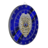 Jeu De Fléchettes Ligne bleue mince (Devant gauche)