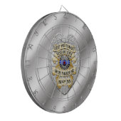 Jeu De Fléchettes Ligne bleue mince (Devant gauche)