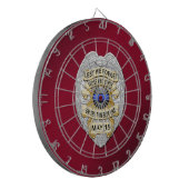 Jeu De Fléchettes Ligne bleue mince (Devant gauche)