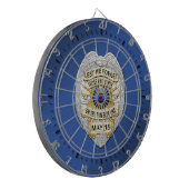 Jeu De Fléchettes Ligne bleue mince (Devant gauche)