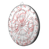 Jeu De Fléchettes Lignes directrices de Red Roses (Devant droit)