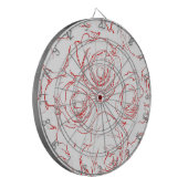 Jeu De Fléchettes Lignes directrices de Red Roses (Devant gauche)