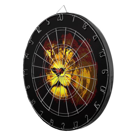 Jeu De Fléchettes Lion (Devant droit)