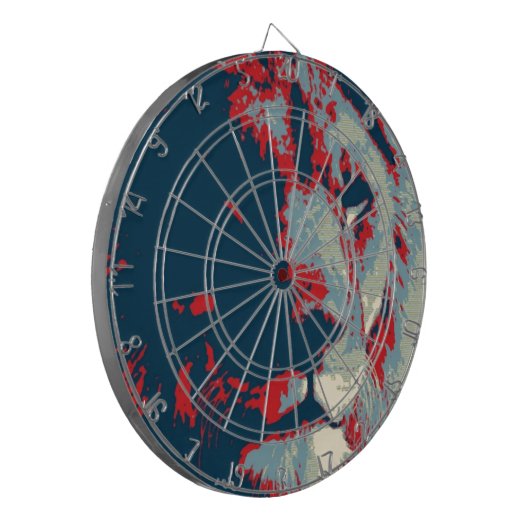 Jeu De Fléchettes Lion Pop Art (Devant gauche)