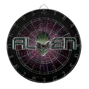Jeu De Fléchettes Logo Alien Tableau de bord