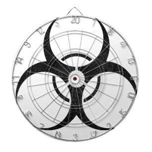 Jeu De Fléchettes Logo Bio-danger