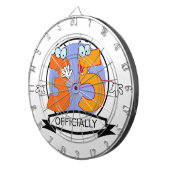 Jeu De Fléchettes Logo d'anniversaire officiel 35 (Devant droit)