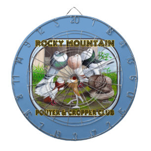 Jeu De Fléchettes Logo de Rocky Mountain Club