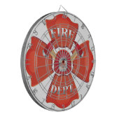 Jeu De Fléchettes Logo des pompiers (Devant gauche)