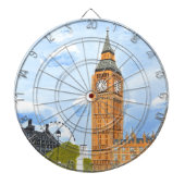Jeu De Fléchettes Londres Big Ben (Devant)