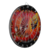 Jeu De Fléchettes Louvre rouge dragon (Devant gauche)